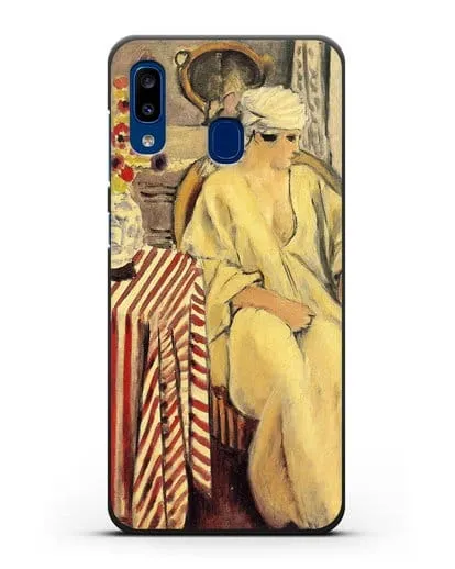 Чехол Медитация (Матисс Анри) силиконовый для Samsung Galaxy A20 [SM-A205FN]