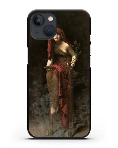 Чехол Дельфийская сивилла (Кольер Джон) силиконовый для iPhone 13
