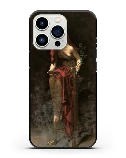 Чехол Дельфийская сивилла (Кольер Джон) силиконовый для iPhone 13 Pro