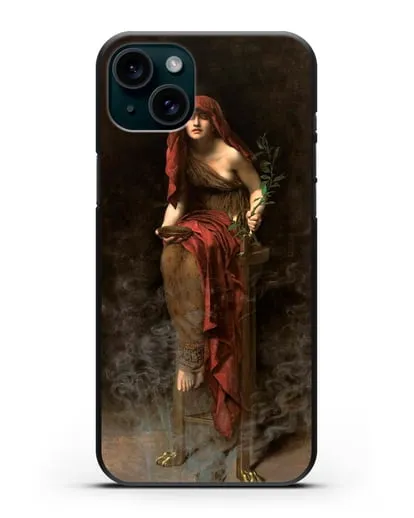 Чехол Дельфийская сивилла (Кольер Джон) силиконовый для iPhone 15 Plus