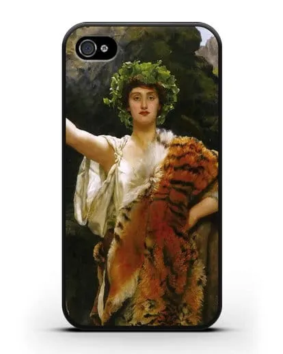 Чехол Жрица Вакха (Кольер Джон) силиконовый для iPhone 4/4s
