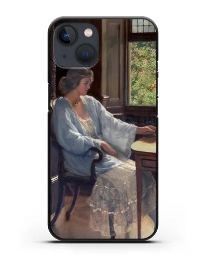 Чехол Раздумие (Кольер Джон) силиконовый для iPhone 13