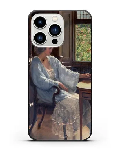 Чехол Раздумие (Кольер Джон) силиконовый для iPhone 13 Pro