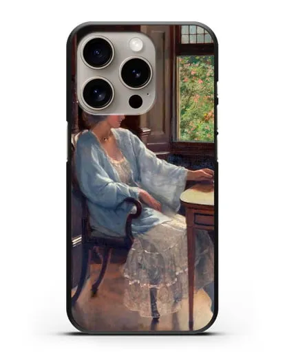 Чехол Раздумие (Кольер Джон) силиконовый для iPhone 15 Pro