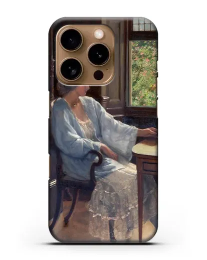 Чехол Раздумие (Кольер Джон) силиконовый для iPhone 16 Pro