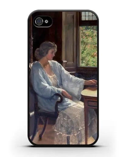 Чехол Раздумие (Кольер Джон) силиконовый для iPhone 4/4s