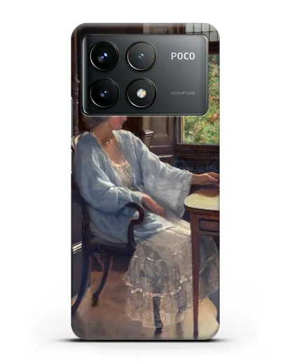 Чехол Раздумие (Кольер Джон) силиконовый для Xiaomi Poco F6 Pro