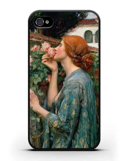 Чехол Душа розы (Уотерхаус Джон Уильям) силиконовый для iPhone 4/4s
