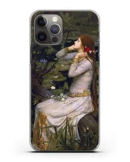 Чехол Офелия (Уотерхаус Джон Уильям) силиконовый для iPhone 12 Pro