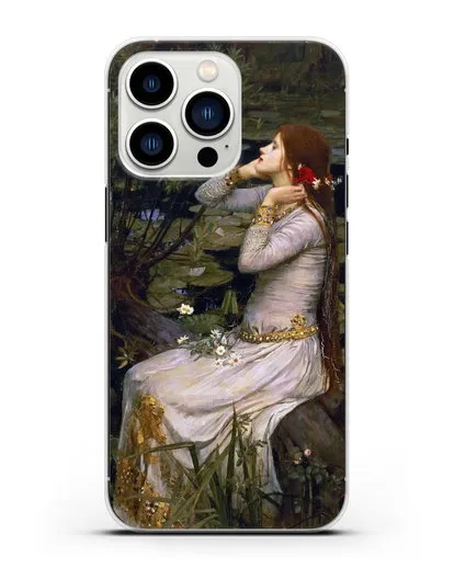 Чехол Офелия (Уотерхаус Джон Уильям) силиконовый для iPhone 13 Pro