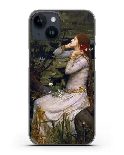 Чехол Офелия (Уотерхаус Джон Уильям) силиконовый для iPhone 14