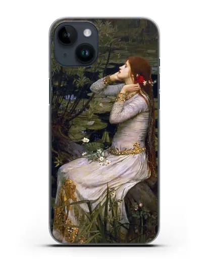 Чехол Офелия (Уотерхаус Джон Уильям) силиконовый для iPhone 14 Plus