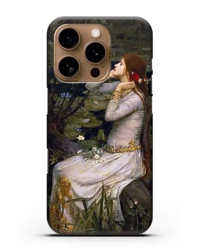 Чехол Офелия (Уотерхаус Джон Уильям) силиконовый для iPhone 16 Pro