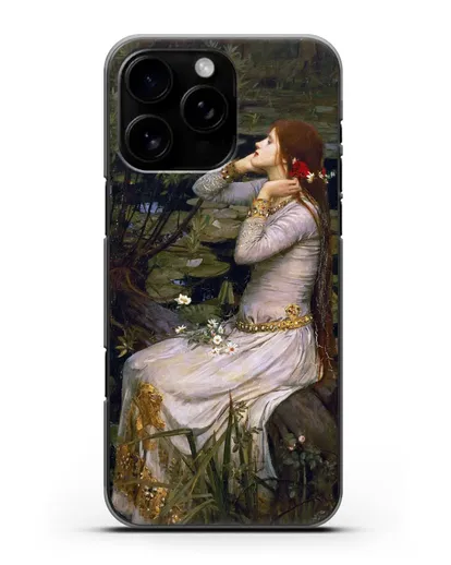 Чехол Офелия (Уотерхаус Джон Уильям) силиконовый для iPhone 16 Pro Max