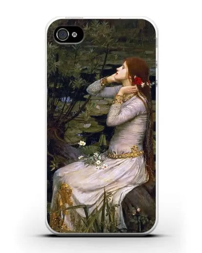 Чехол Офелия (Уотерхаус Джон Уильям) силиконовый для iPhone 4/4s