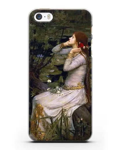 Чехол Офелия (Уотерхаус Джон Уильям) силиконовый для iPhone 5/5s/SE