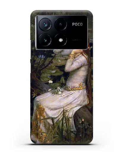 Чехол Офелия (Уотерхаус Джон Уильям) силиконовый для Xiaomi Poco X6 Pro