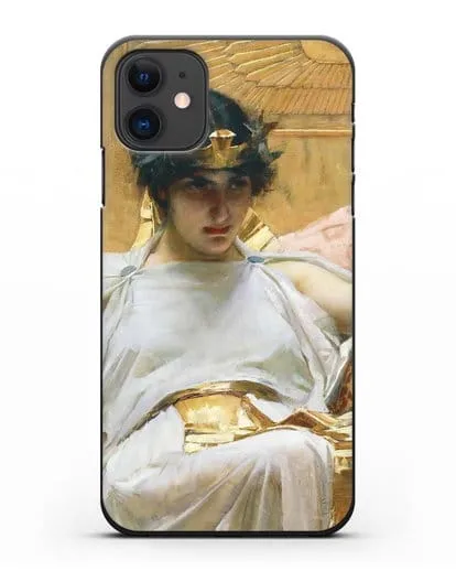 Чехол Клеопатра (Уотерхаус Джон Уильям) силиконовый для iPhone 11