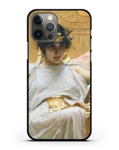 Чехол Клеопатра (Уотерхаус Джон Уильям) силиконовый для iPhone 12 Pro