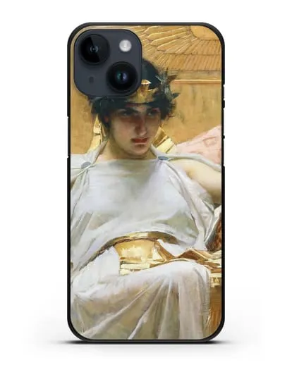 Чехол Клеопатра (Уотерхаус Джон Уильям) силиконовый для iPhone 14