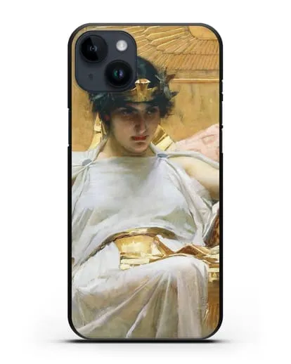 Чехол Клеопатра (Уотерхаус Джон Уильям) силиконовый для iPhone 14 Plus