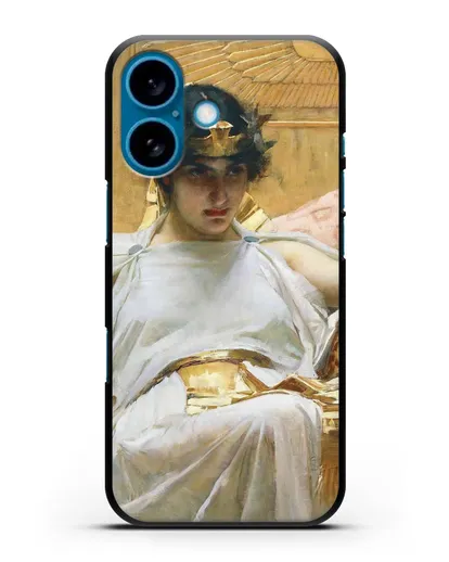 Чехол Клеопатра (Уотерхаус Джон Уильям) силиконовый для iPhone 16