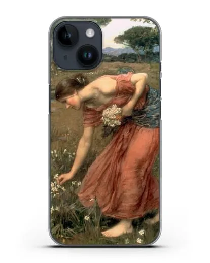Чехол Нарциссы (Уотерхаус Джон Уильям) силиконовый для iPhone 14