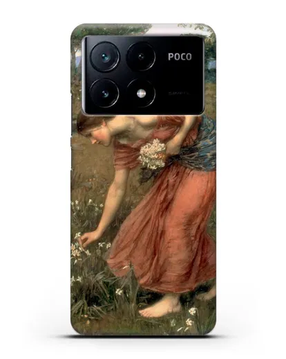 Чехол Нарциссы (Уотерхаус Джон Уильям) силиконовый для Xiaomi Poco X6 Pro