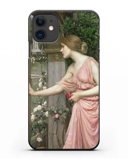 Чехол Вход Психеи в сад Купидона (Уотерхаус Джон Уильям) силиконовый для iPhone 11