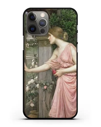 Чехол Вход Психеи в сад Купидона (Уотерхаус Джон Уильям) силиконовый для iPhone 12 Pro
