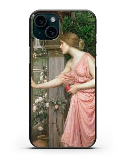 Чехол Вход Психеи в сад Купидона (Уотерхаус Джон Уильям) силиконовый для iPhone 15 Plus
