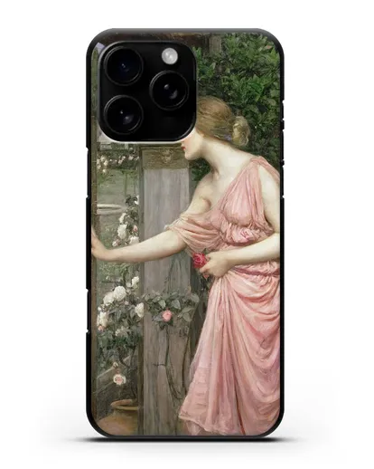Чехол Вход Психеи в сад Купидона (Уотерхаус Джон Уильям) силиконовый для iPhone 16 Pro Max
