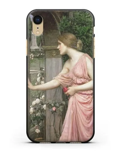 Чехол Вход Психеи в сад Купидона (Уотерхаус Джон Уильям) силиконовый для iPhone XR