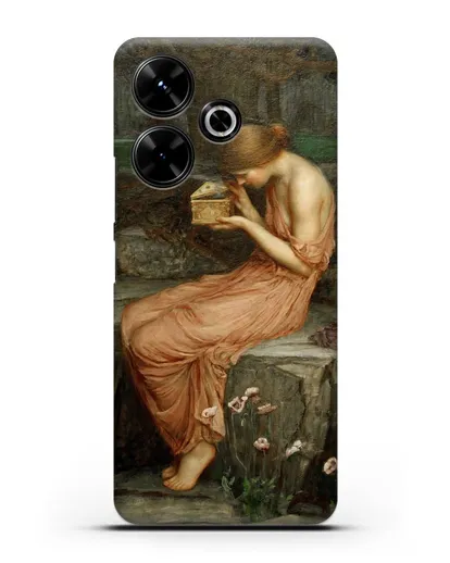 Чехол Психея открывает золотую шкатулку (Уотерхаус Джон Уильям) силиконовый для Xiaomi Poco M6