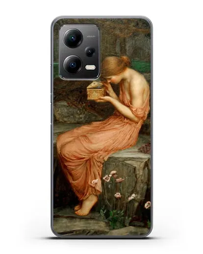 Чехол Психея открывает золотую шкатулку (Уотерхаус Джон Уильям) силиконовый для Xiaomi Poco X5