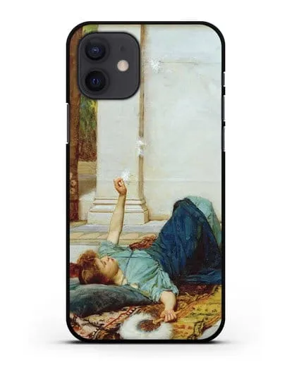 Чехол Сладкое безделье (Уотерхаус Джон Уильям) силиконовый для iPhone 12