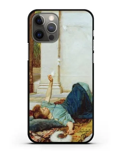 Чехол Сладкое безделье (Уотерхаус Джон Уильям) силиконовый для iPhone 12 Pro