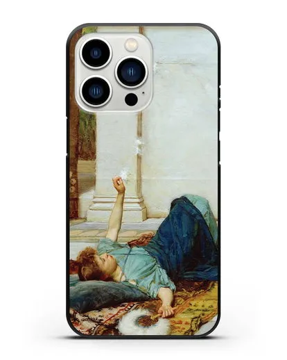 Чехол Сладкое безделье (Уотерхаус Джон Уильям) силиконовый для iPhone 13 Pro