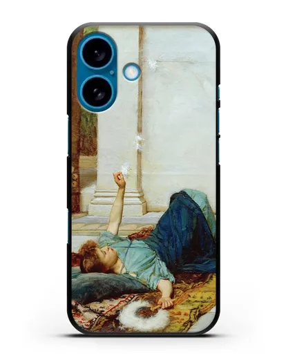 Чехол Сладкое безделье (Уотерхаус Джон Уильям) силиконовый для iPhone 16