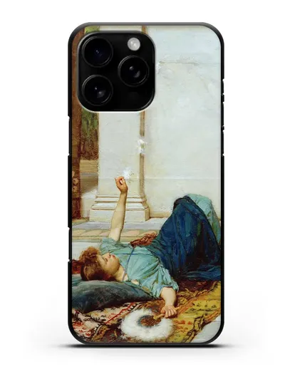 Чехол Сладкое безделье (Уотерхаус Джон Уильям) силиконовый для iPhone 16 Pro Max