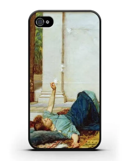 Чехол Сладкое безделье (Уотерхаус Джон Уильям) силиконовый для iPhone 4/4s