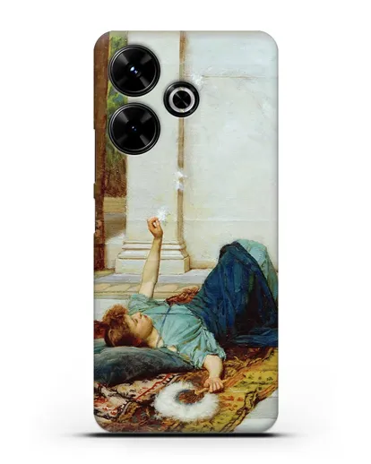 Чехол Сладкое безделье (Уотерхаус Джон Уильям) силиконовый для Xiaomi Poco M6