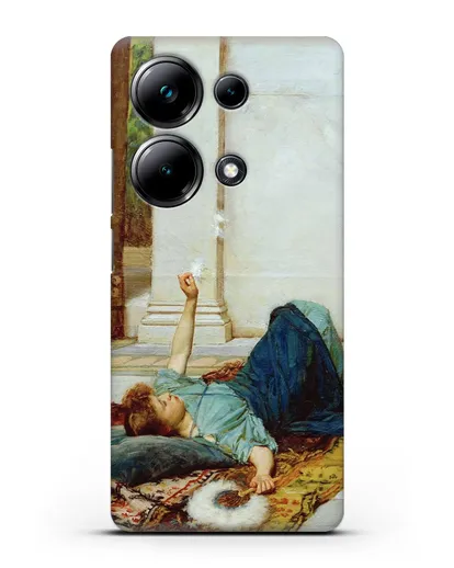 Чехол Сладкое безделье (Уотерхаус Джон Уильям) силиконовый для Xiaomi Poco M6 Pro