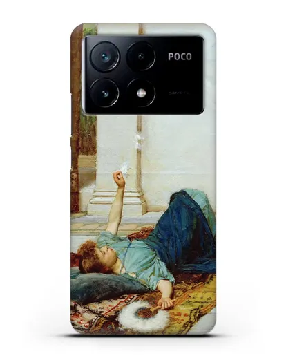 Чехол Сладкое безделье (Уотерхаус Джон Уильям) силиконовый для Xiaomi Poco X6 Pro