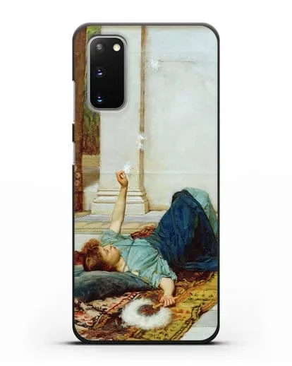 Чехол Сладкое безделье (Уотерхаус Джон Уильям) силиконовый для Samsung Galaxy S20 [SM-G980F]