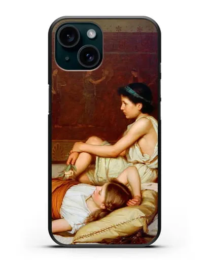 Чехол После танца (Уотерхаус Джон Уильям) силиконовый для iPhone 15