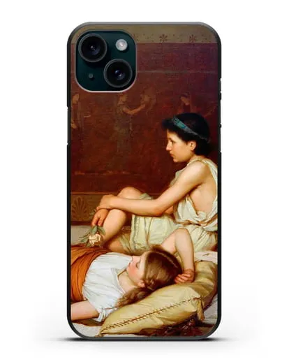 Чехол После танца (Уотерхаус Джон Уильям) силиконовый для iPhone 15 Plus