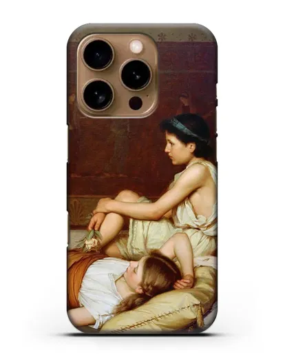 Чехол После танца (Уотерхаус Джон Уильям) силиконовый для iPhone 16 Pro