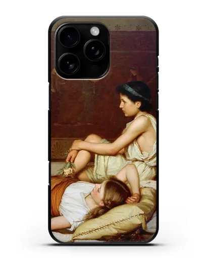 Чехол После танца (Уотерхаус Джон Уильям) силиконовый для iPhone 16 Pro Max