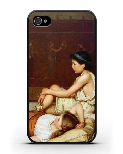 Чехол После танца (Уотерхаус Джон Уильям) силиконовый для iPhone 4/4s